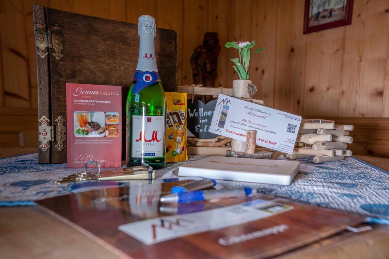 Ferienwohnung Woernerblick Mittenwald Kültér fotó